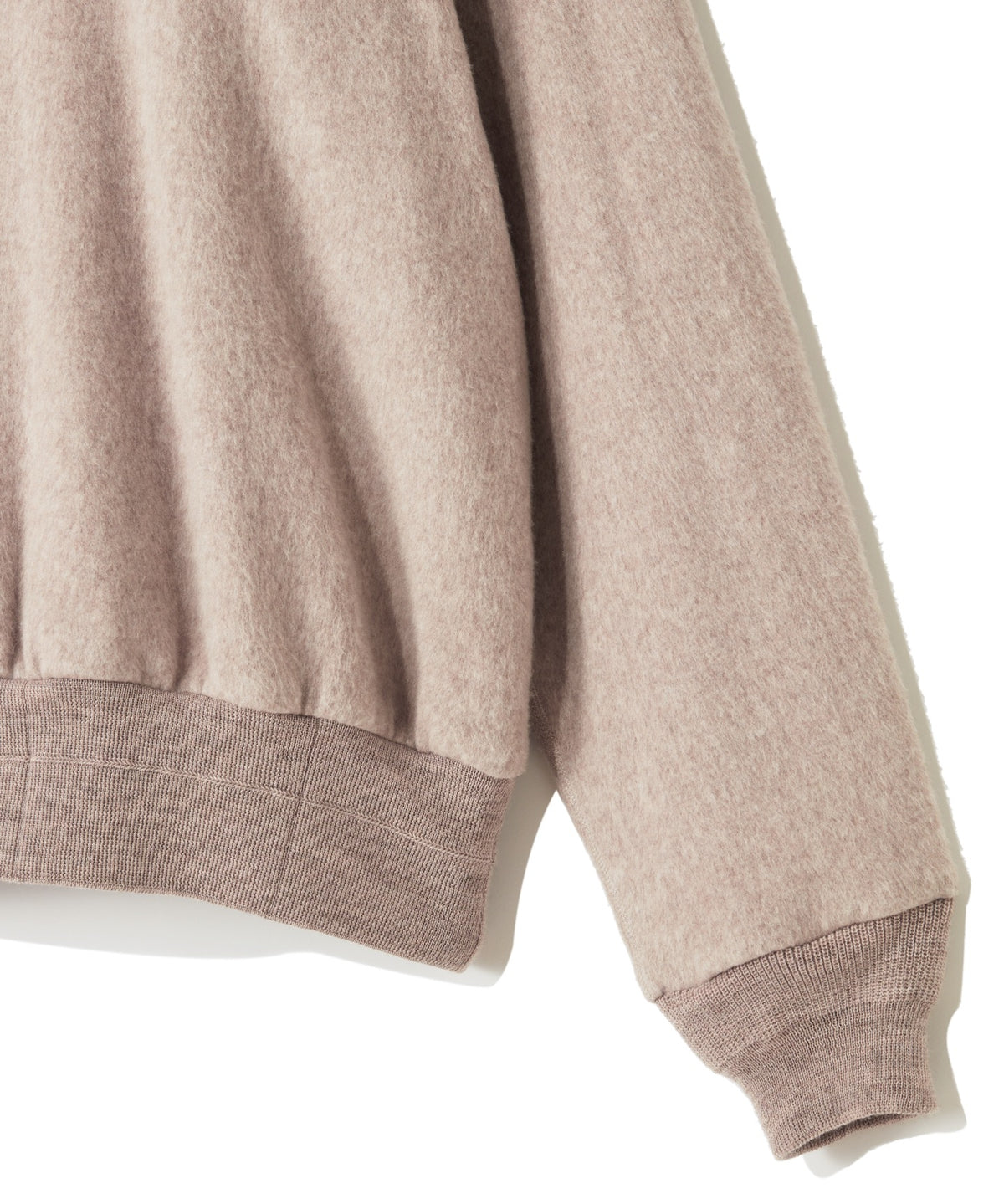 SILK COTTON FLEECE / FLEECE SWEATSHIRT