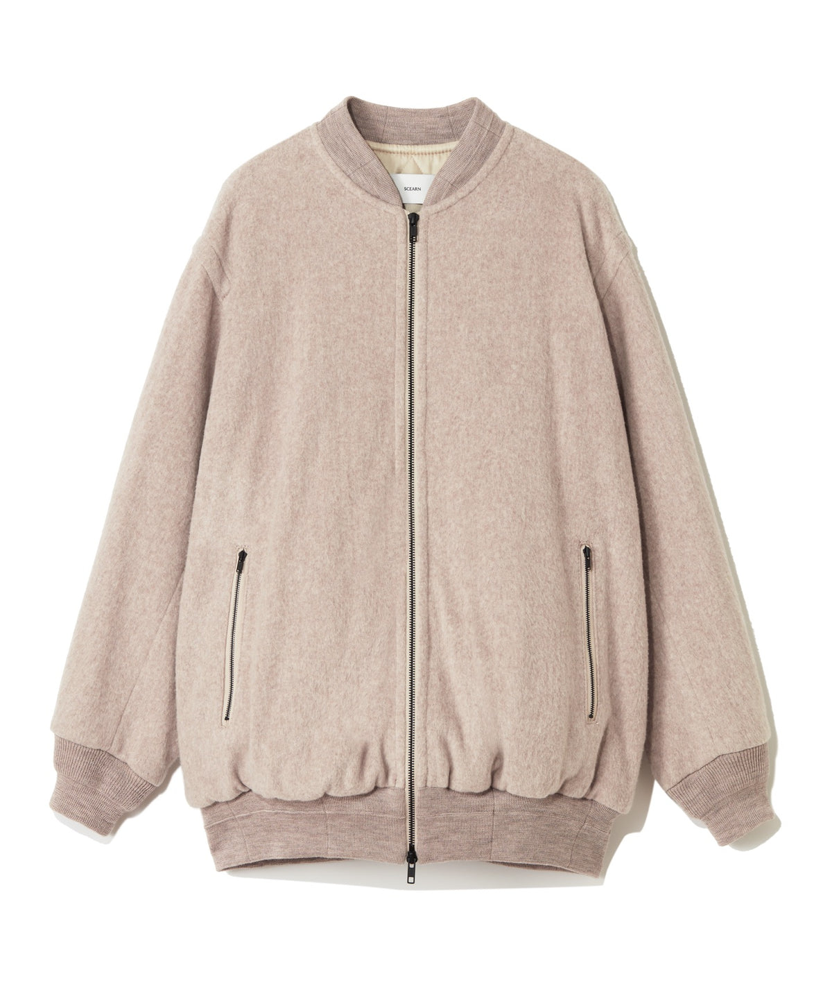 SILK COTTON FLEECE / FLEECE TRACK JUMPER