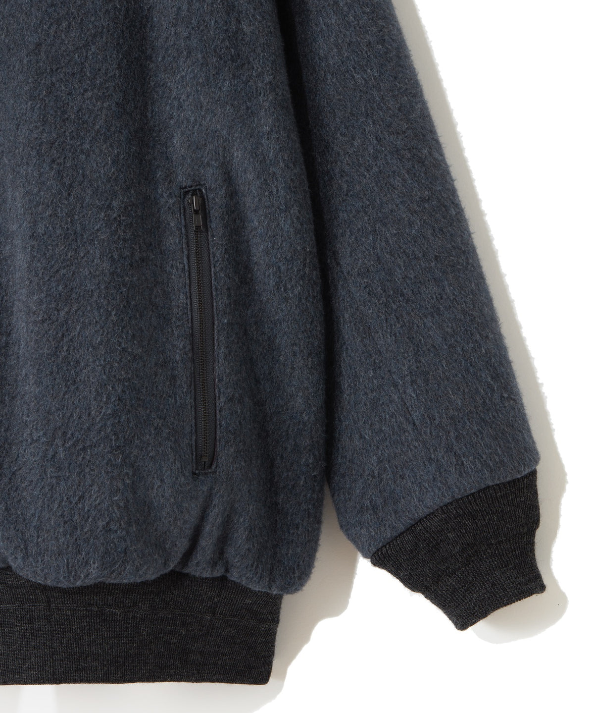 SILK COTTON FLEECE / FLEECE TRACK JUMPER