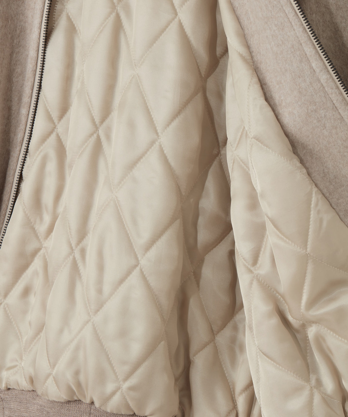 SILK COTTON FLEECE / FLEECE TRACK JUMPER
