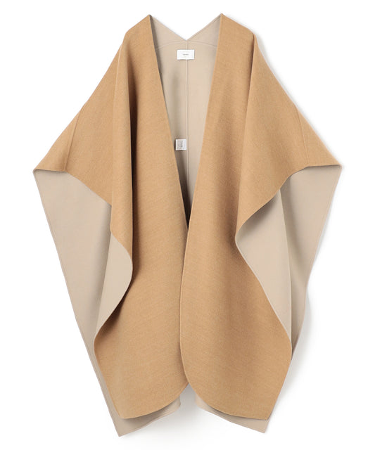 WOOL DOUBLE FACE / CAPE