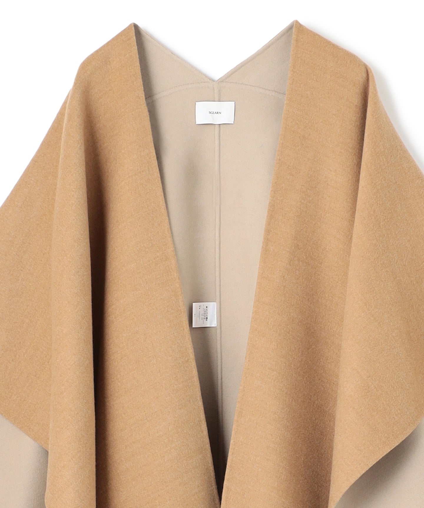 WOOL DOUBLE FACE / CAPE