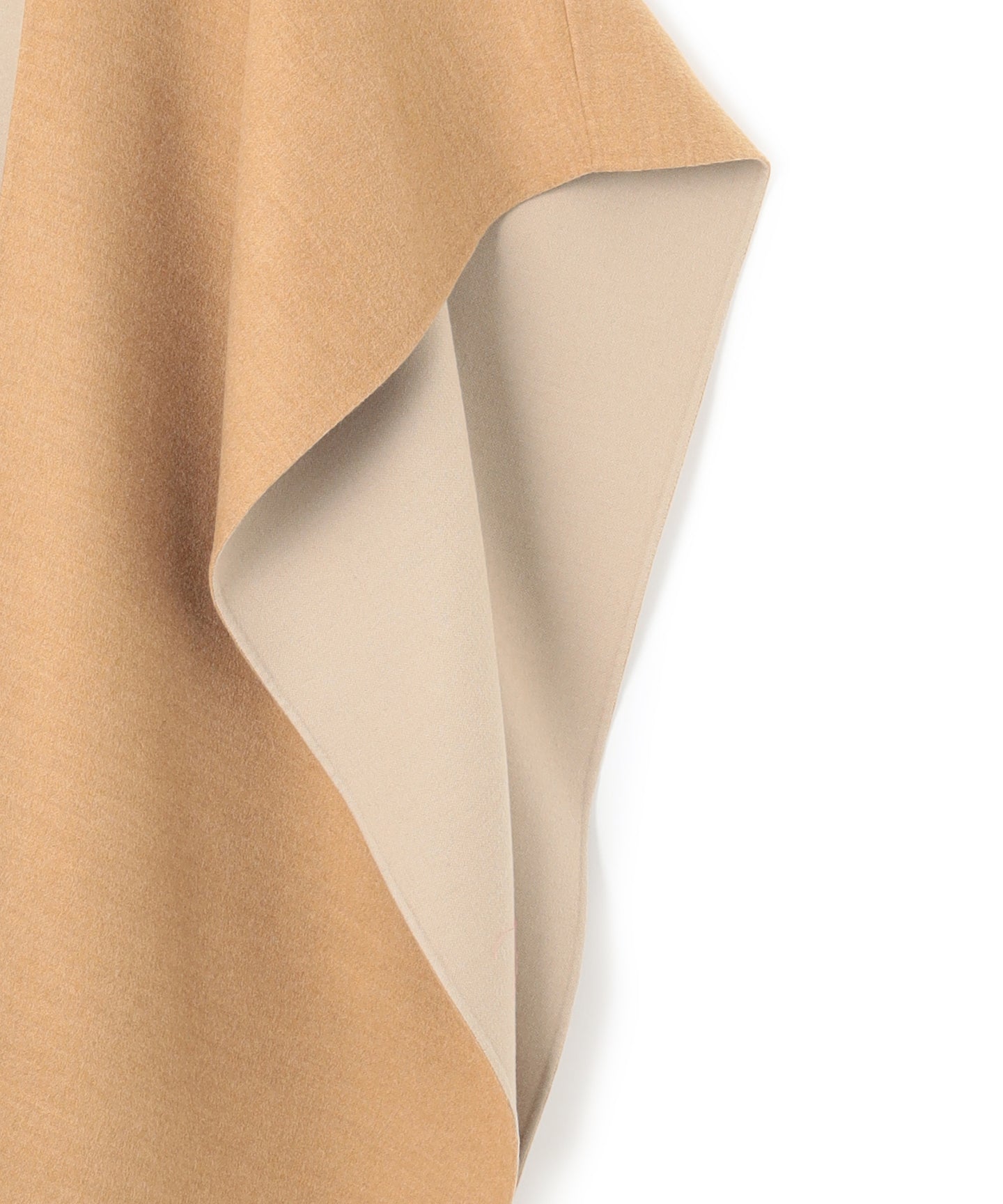 WOOL DOUBLE FACE / CAPE