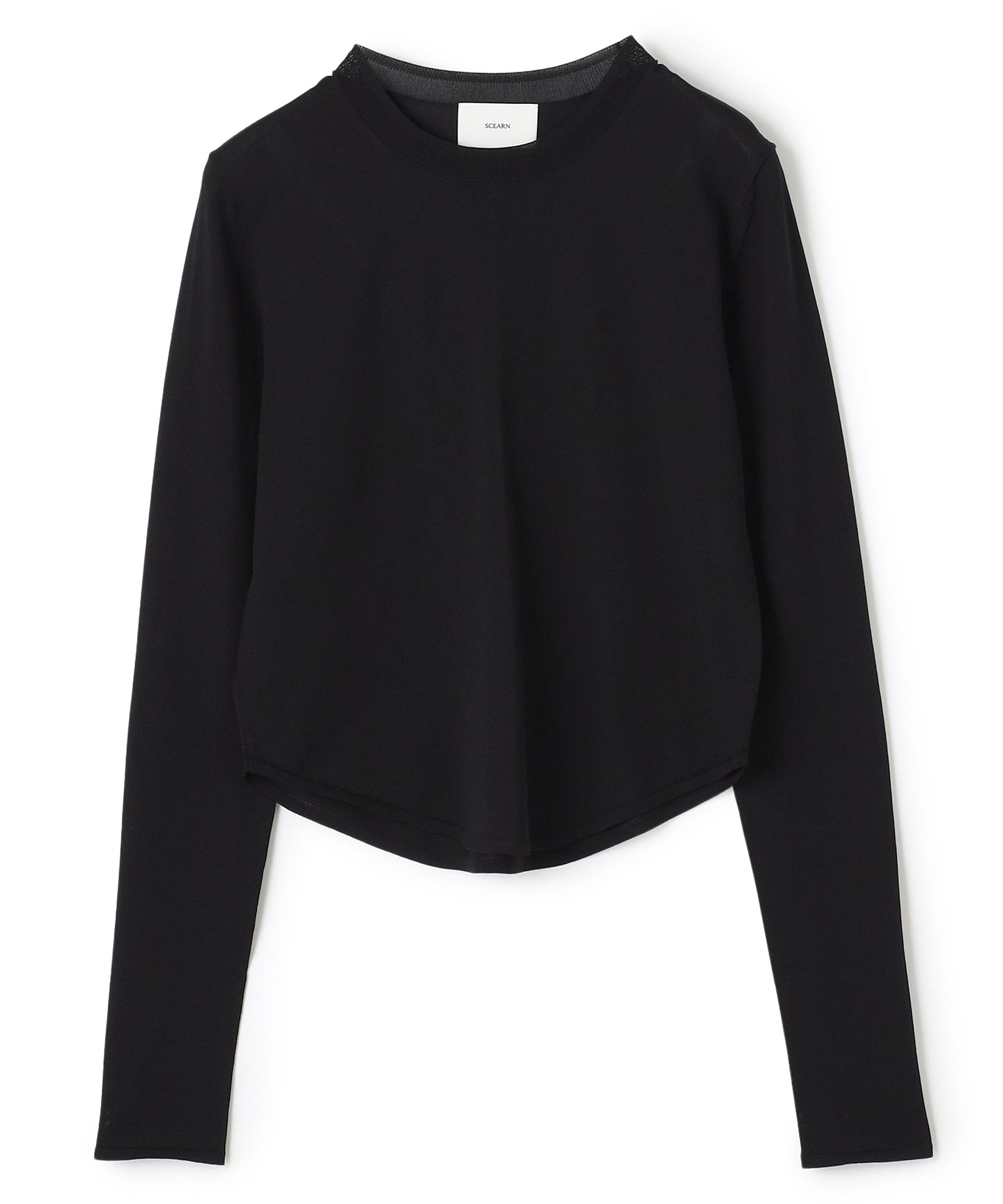 LUSTROUS SYNTHETIC KNIT / TOPS