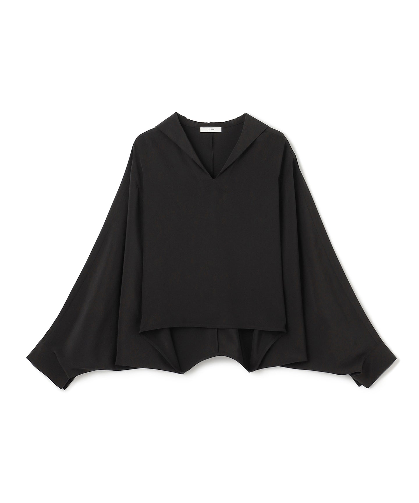 SILK DE CHINE / OVERSIZED  DOLMAN BLOUSE