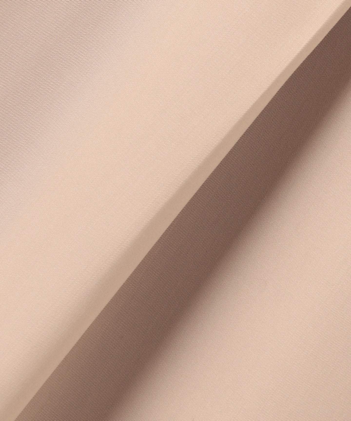 WOOL GABARDINE / SINGLE PLEATED TSUTSUMU PANTS