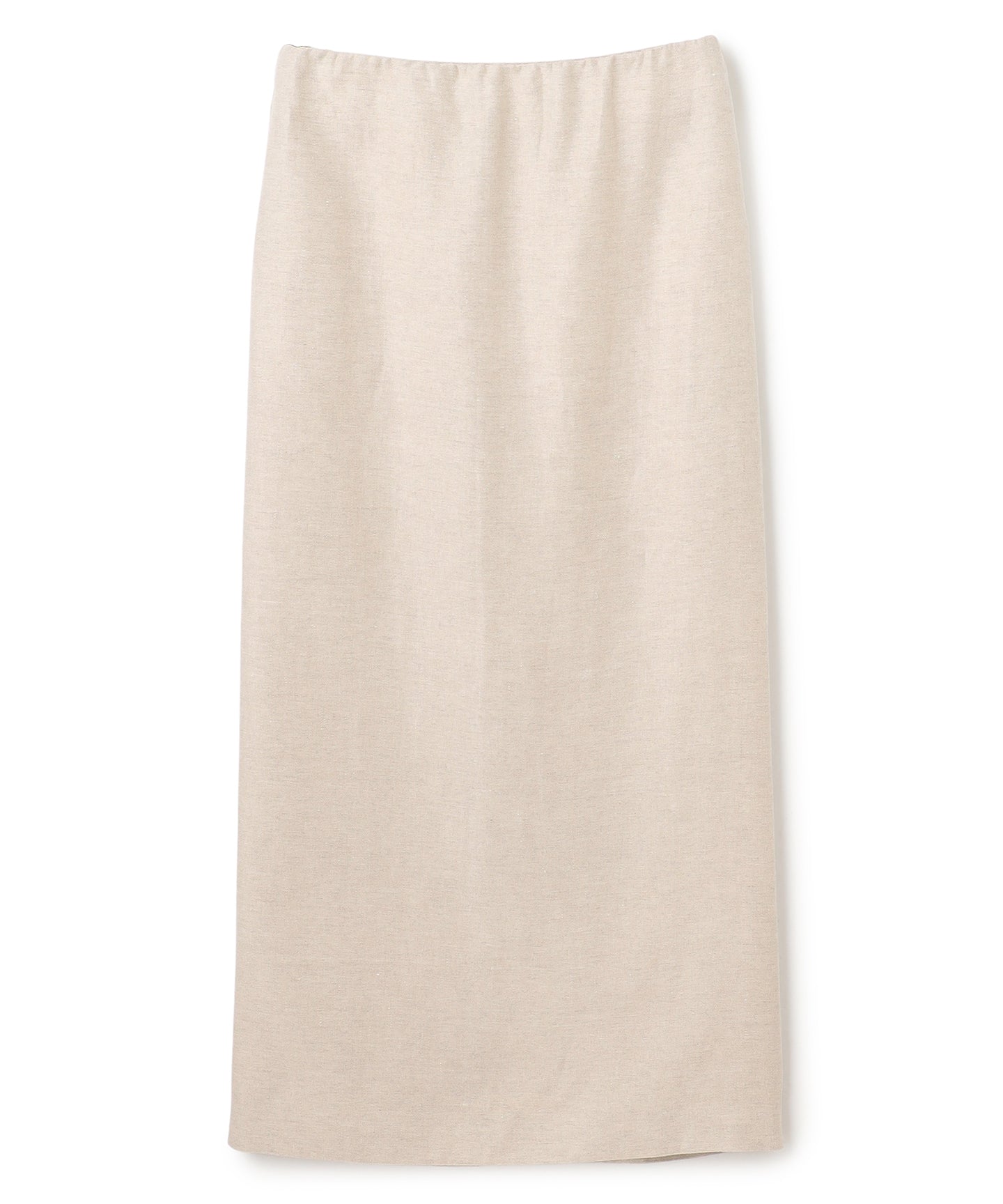 LINEN DOUBLE CLOTH / STRAIGHT SKIRT