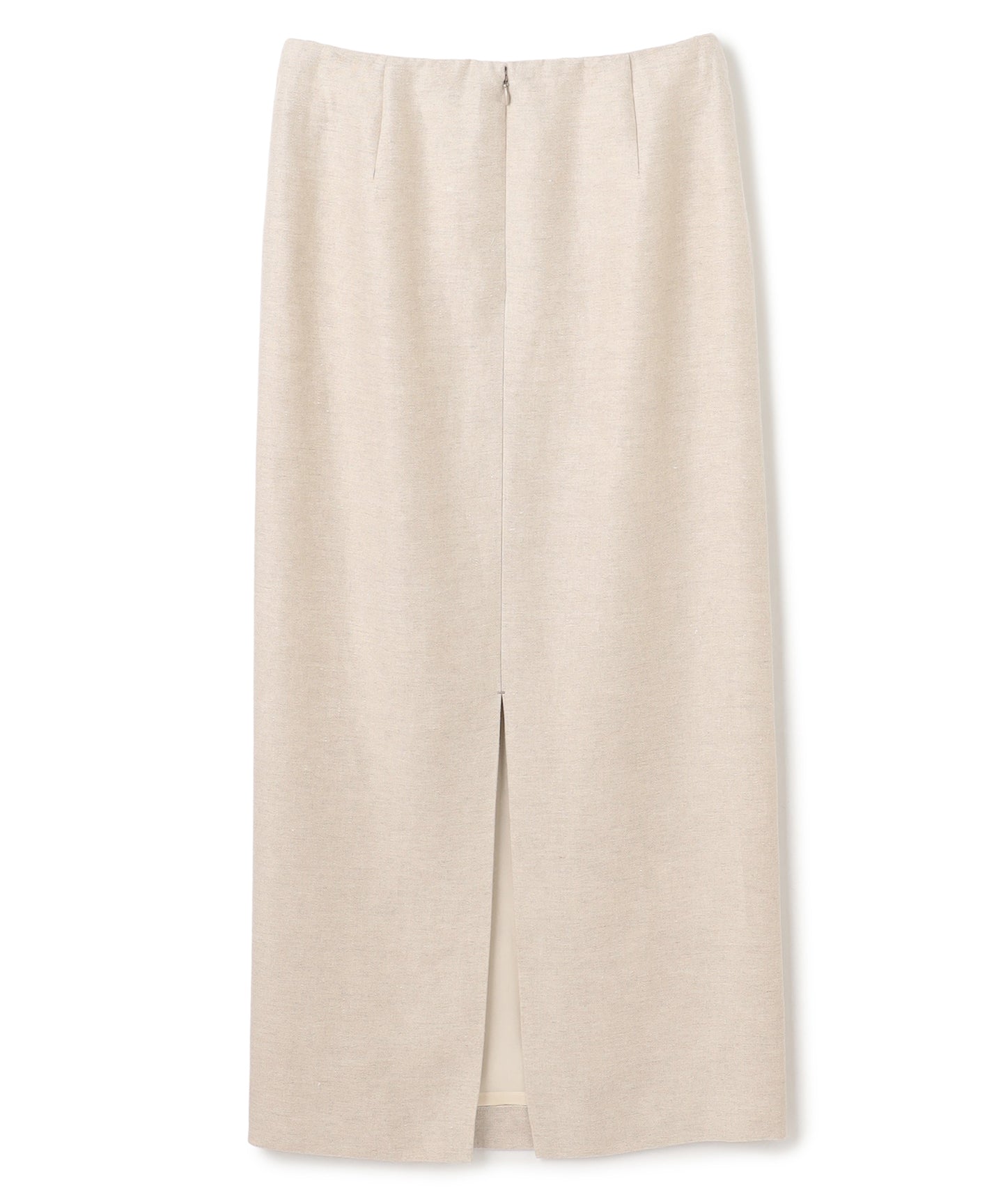 LINEN DOUBLE CLOTH / STRAIGHT SKIRT