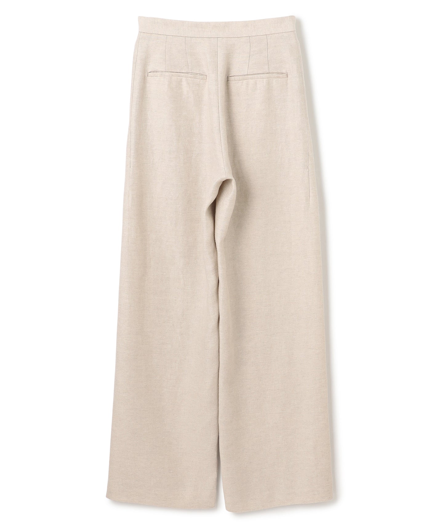LINEN DOUBLE CLOTH / STRAIGHT TSUTSUMU  PANTS