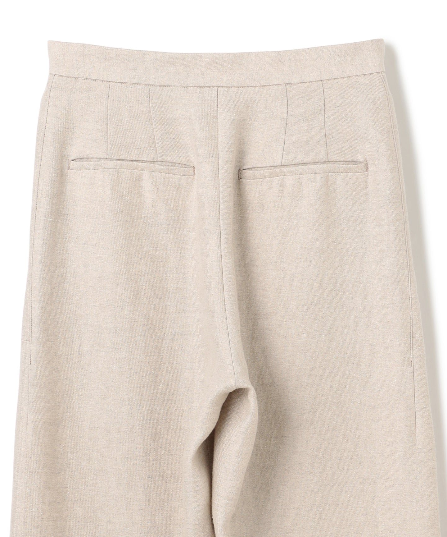 LINEN DOUBLE CLOTH / STRAIGHT TSUTSUMU  PANTS