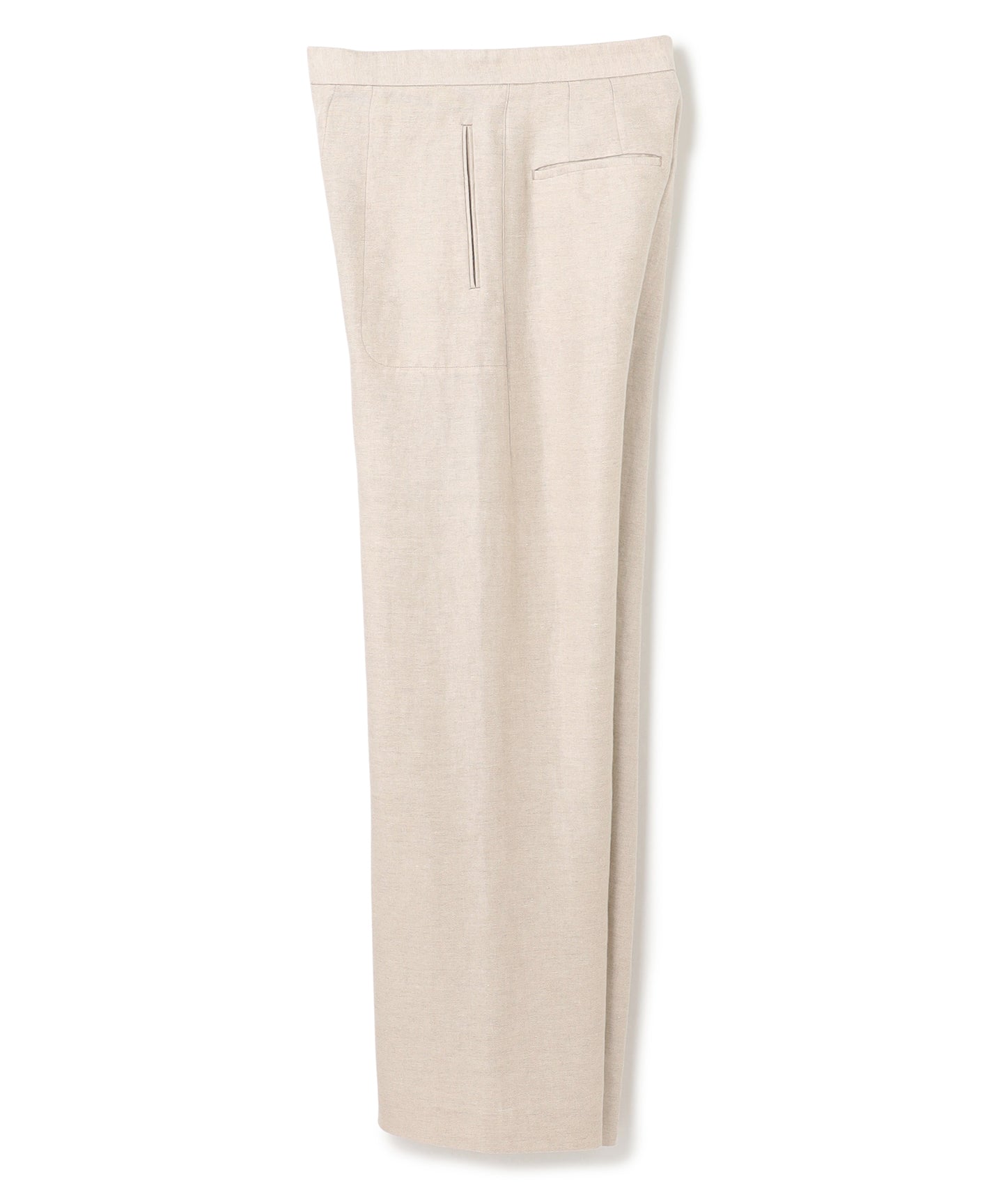 LINEN DOUBLE CLOTH / STRAIGHT TSUTSUMU  PANTS
