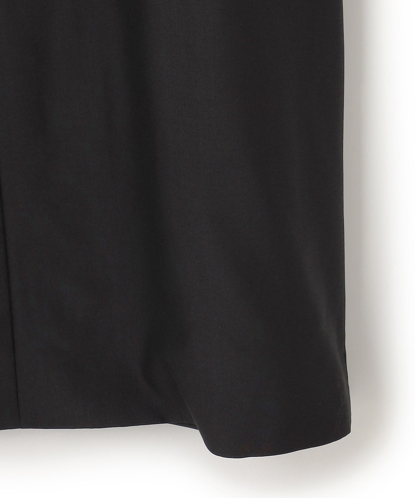 WOOL SILK / HOODY CURVY COAT