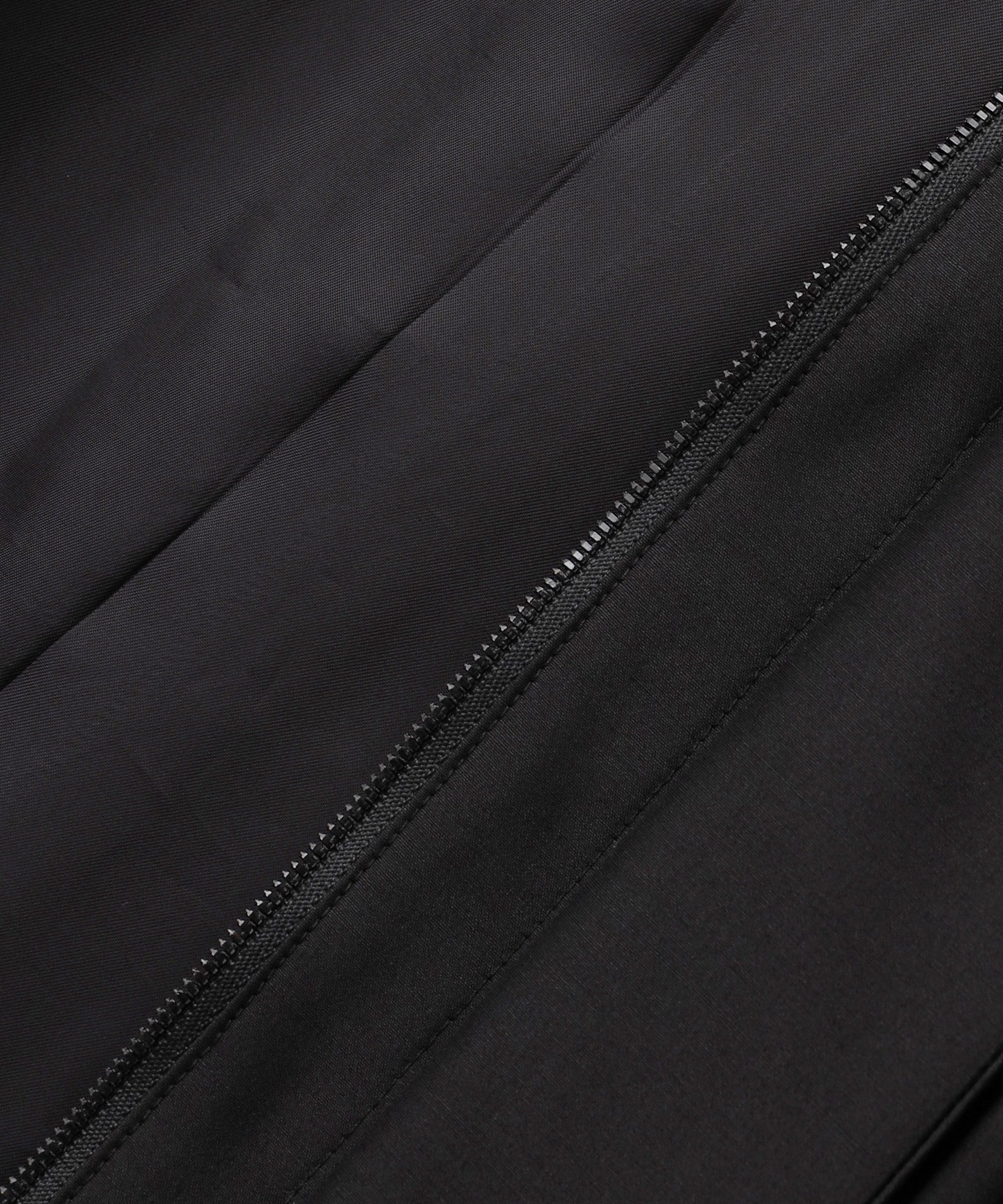 WOOL SILK / HOODY CURVY COAT