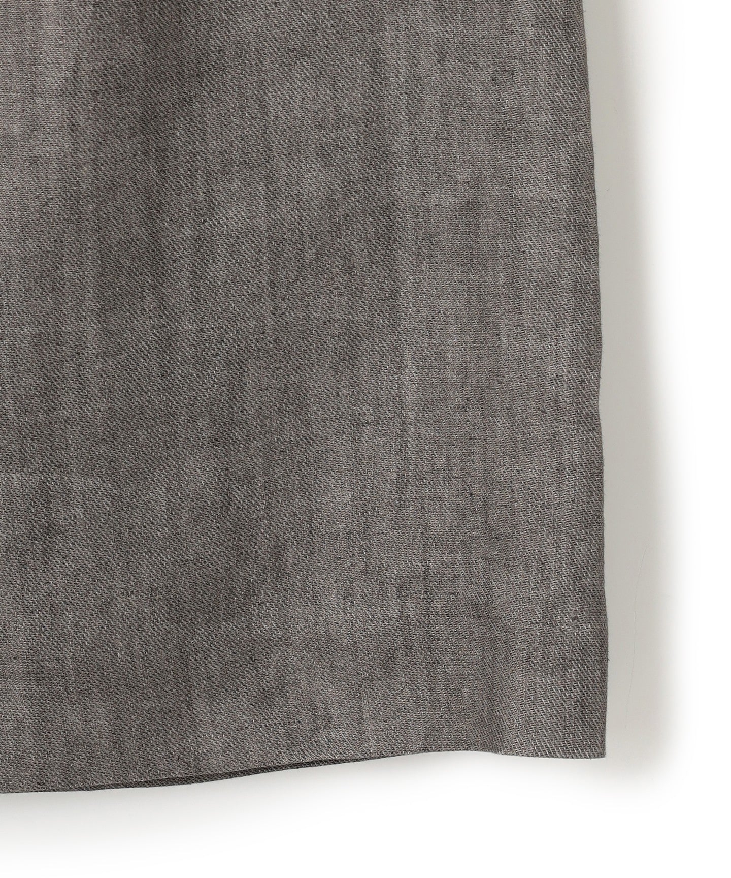 LINEN TWILL WITH SUMI / SKIRT