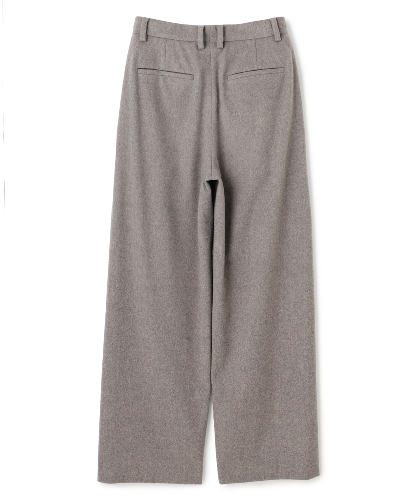 WOOL BEAVER / WIDE PANTS
