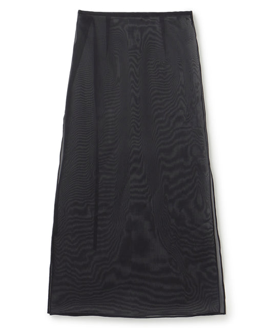 SILK SATIN ORGANDIE / SKIRT