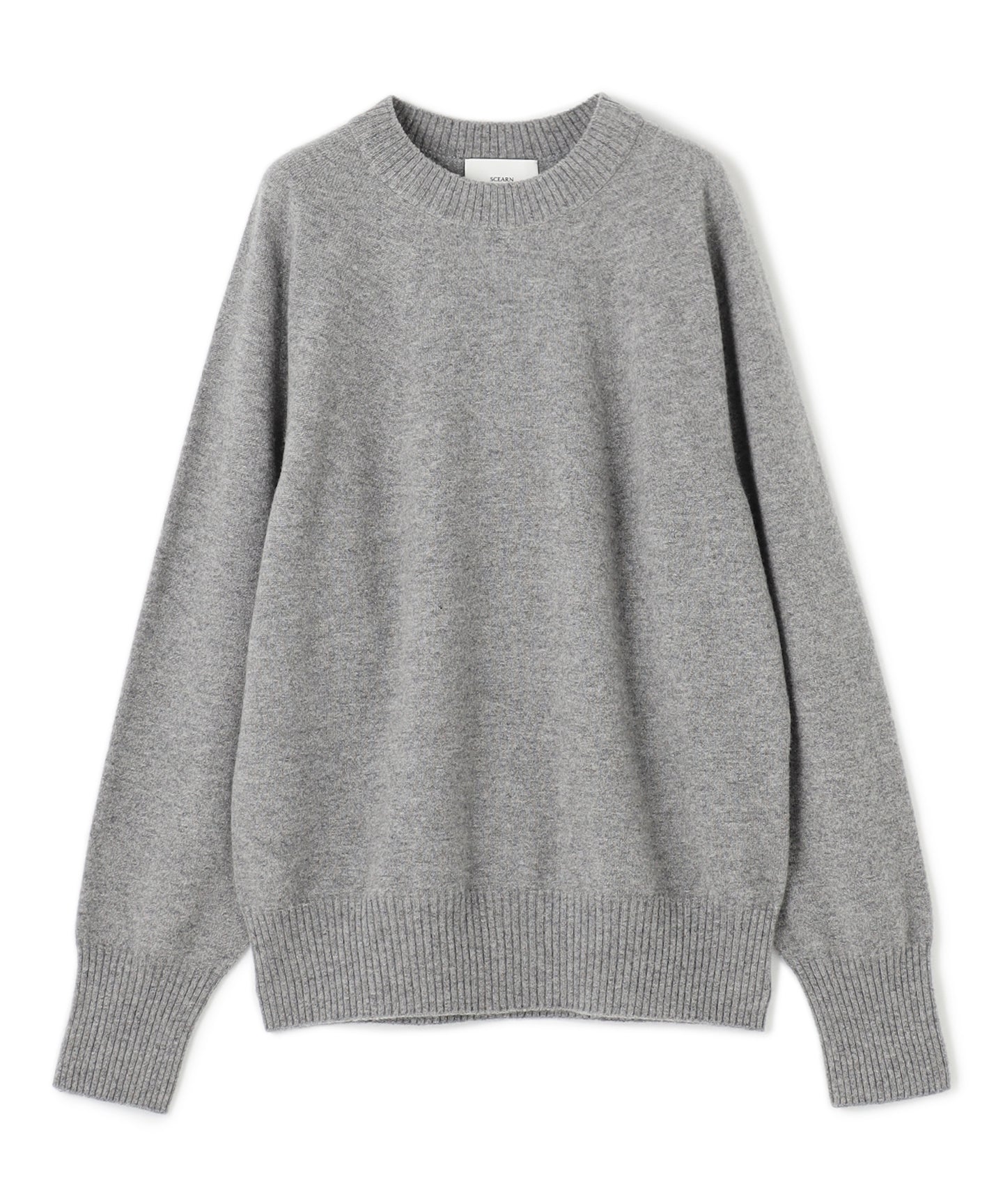 CASHMERE MIDDLE  GAUGE / CREWNECK KNIT