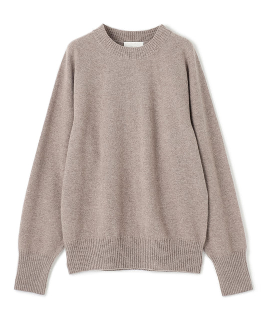 CASHMERE MIDDLE  GAUGE / CREWNECK KNIT