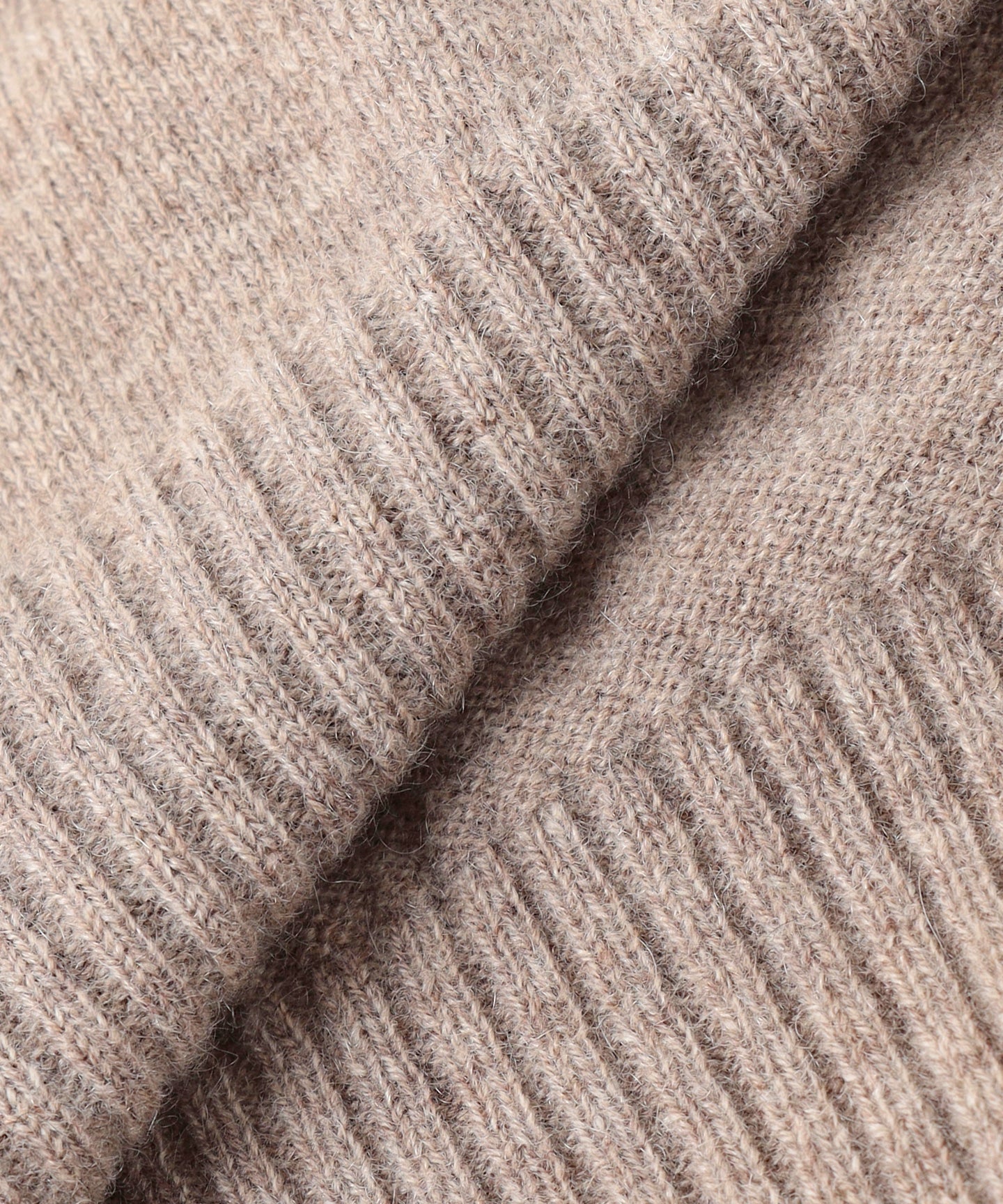 CASHMERE MIDDLE  GAUGE / V NECK KNIT
