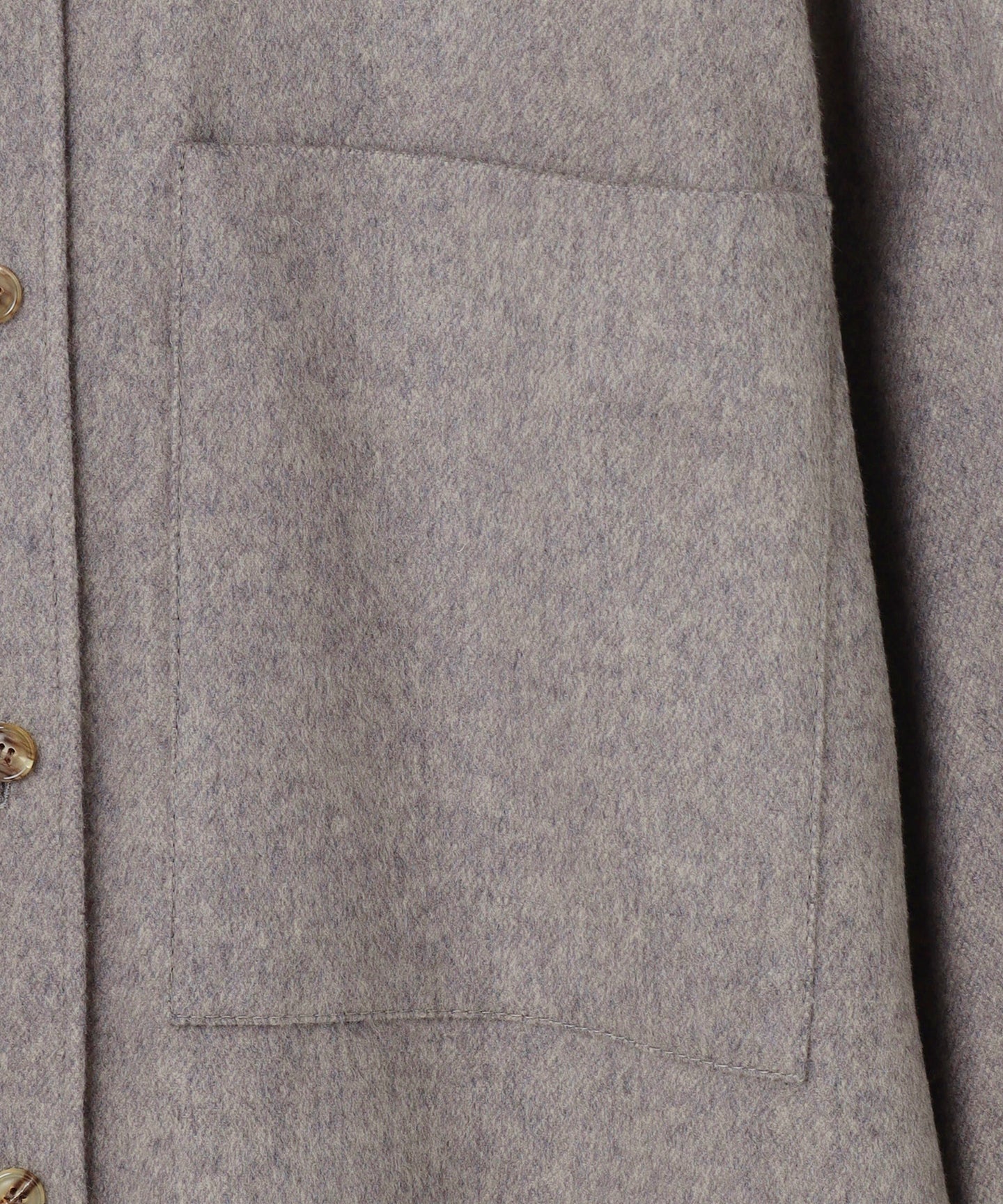 WOOL BEAVER / BLOUSE