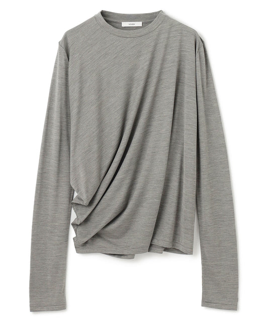 SILK JERSEY / CREWNECK PULLOVER