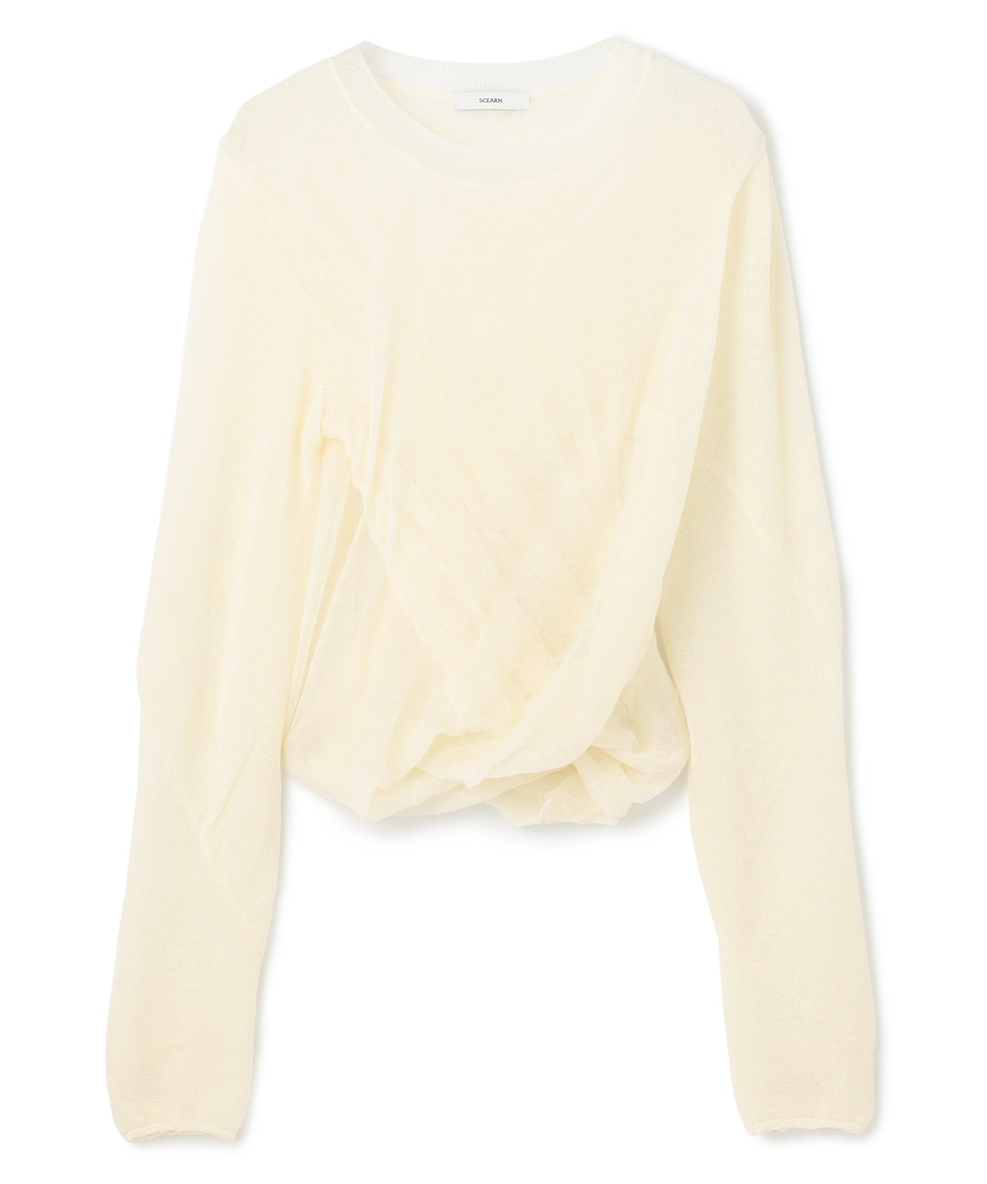 WOOL HIGH TWIST / LONG SLEEVES KNIT