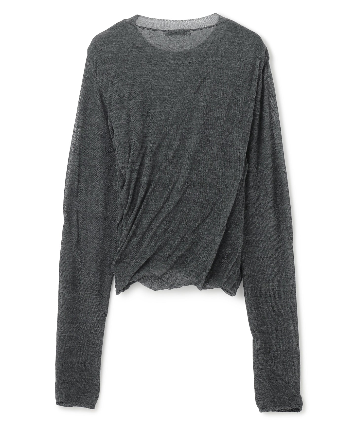 WOOL HIGH TWIST / LONG SLEEVES KNIT