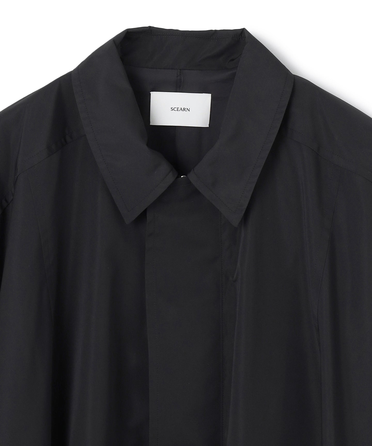 POLYESTER SILK TAFFETA / DOLMAN SHORT BLOUSON