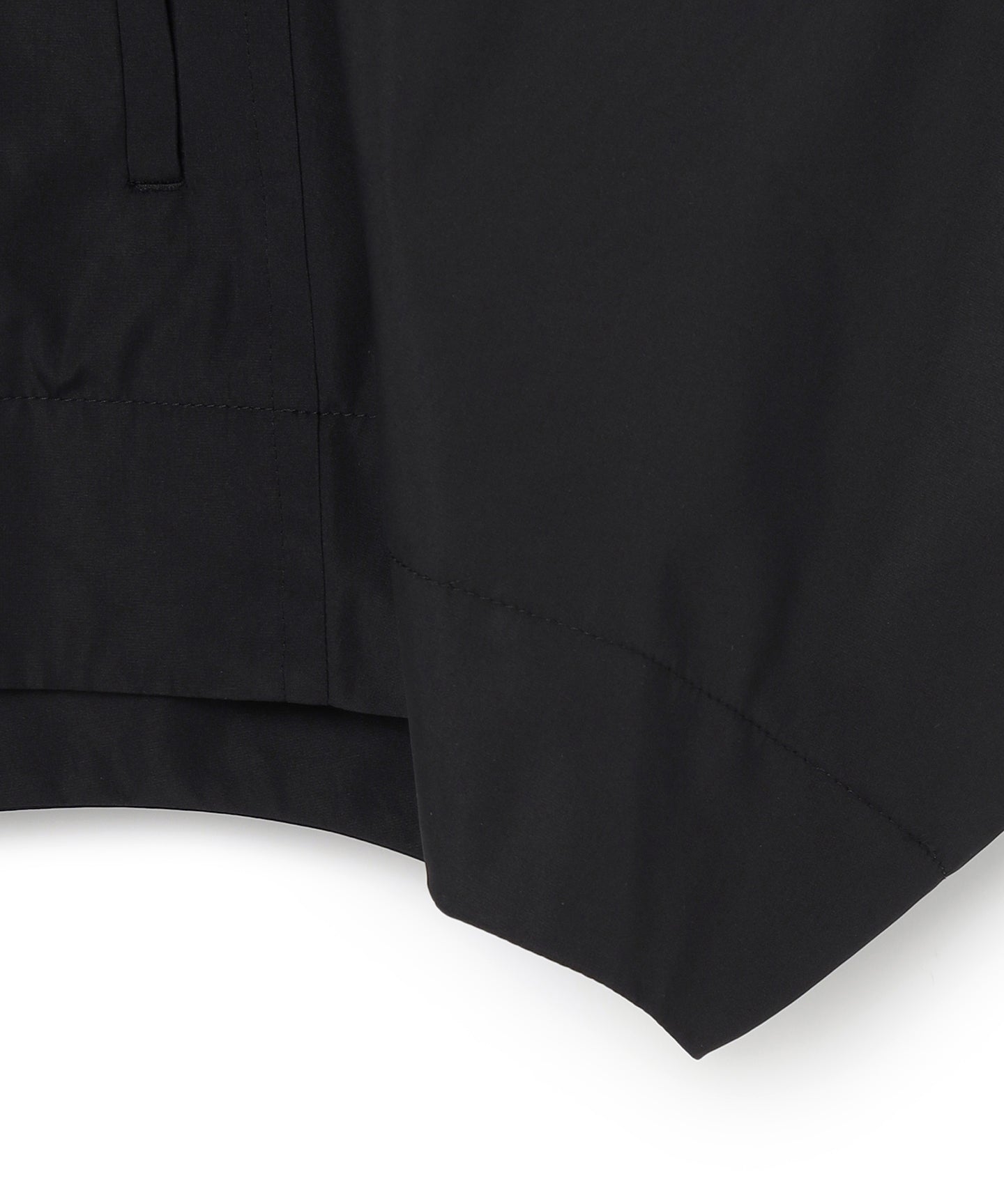 POLYESTER SILK TAFFETA / DOLMAN SHORT BLOUSON