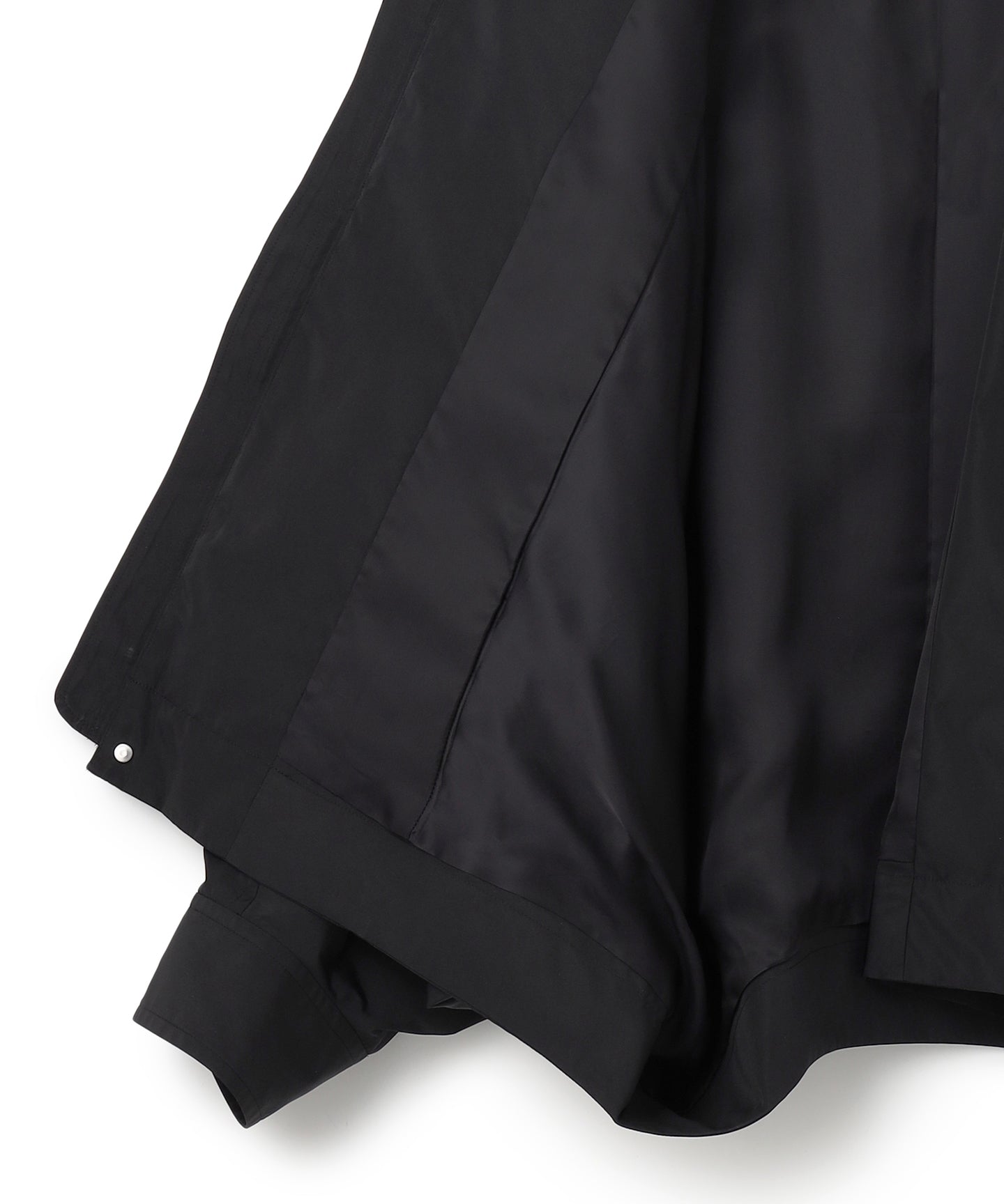 POLYESTER SILK TAFFETA / DOLMAN SHORT BLOUSON