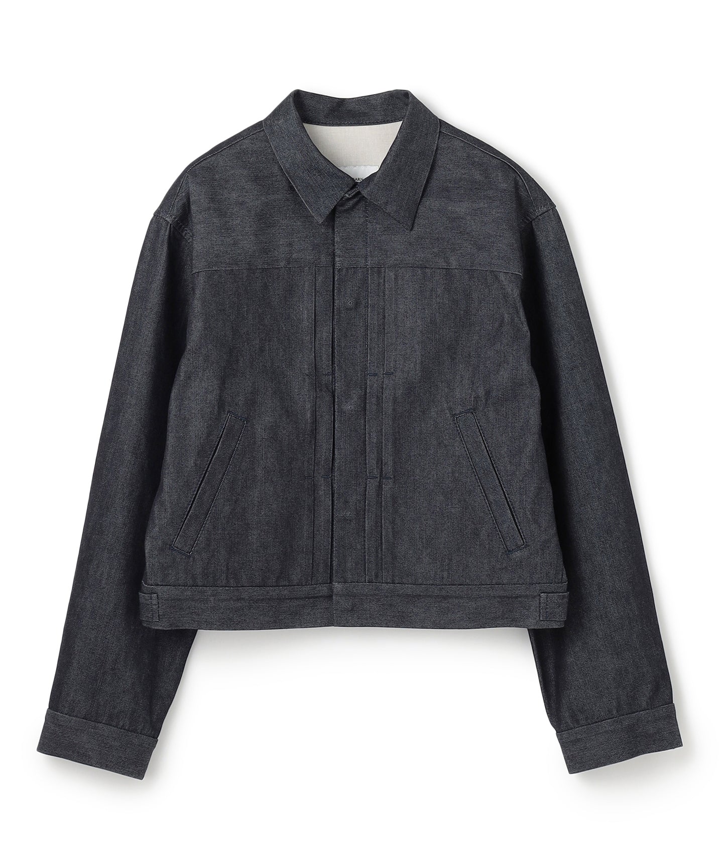 COTTON SILK DENIM / TRUCKER  JACKET