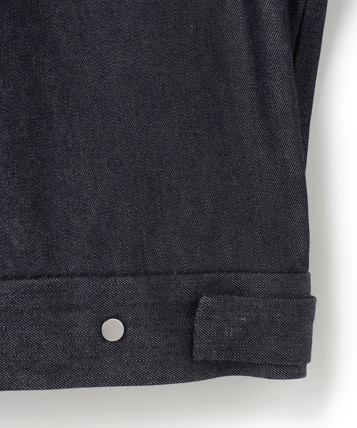 COTTON SILK DENIM / TRUCKER  JACKET