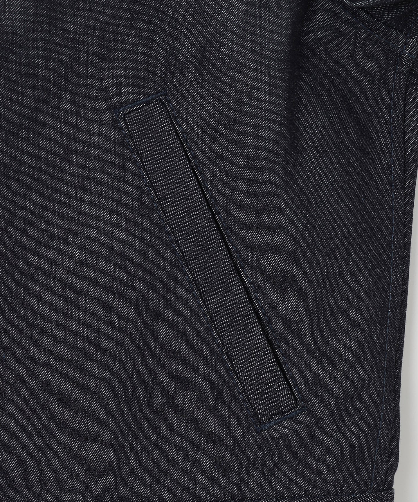 COTTON SILK DENIM / TRUCKER  JACKET