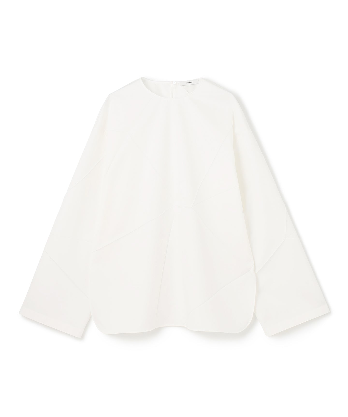 COTTON SATIN BROAD / OPEN THE PLEATS PULLOVER