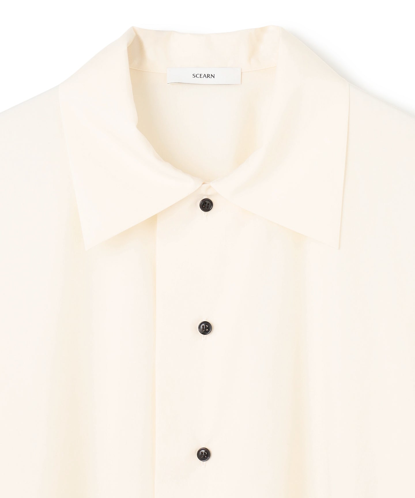 SUPIMA COTTON CASHMERE / OVERSIZED  STITCHED SHIRT