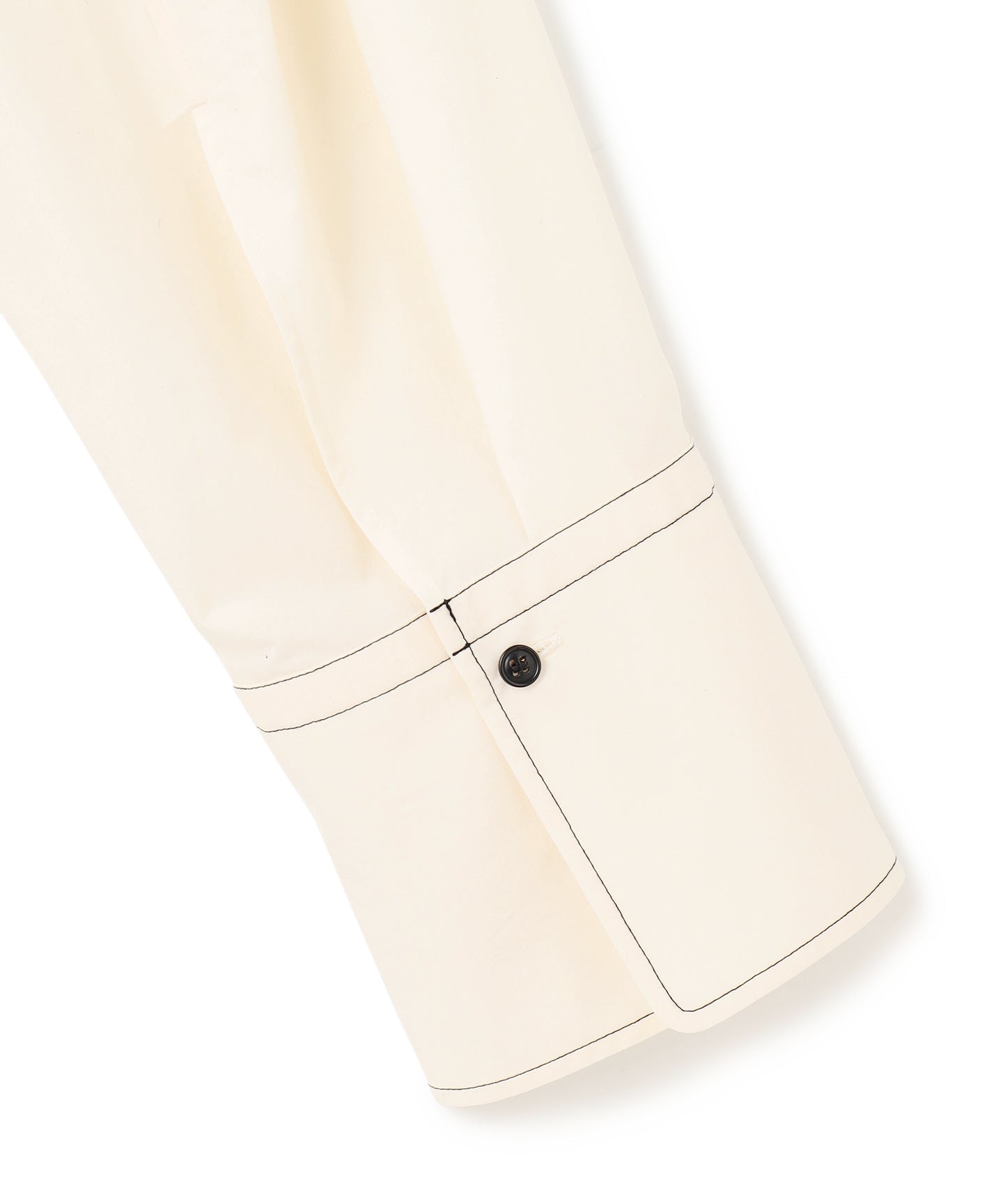 SUPIMA COTTON CASHMERE / OVERSIZED  STITCHED SHIRT