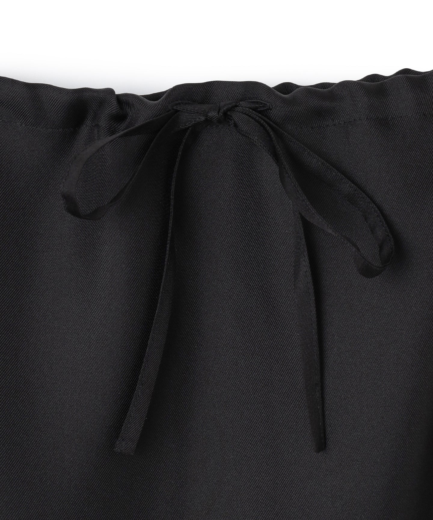 SILK COTTON / BLOCKING KNIT SKIRT