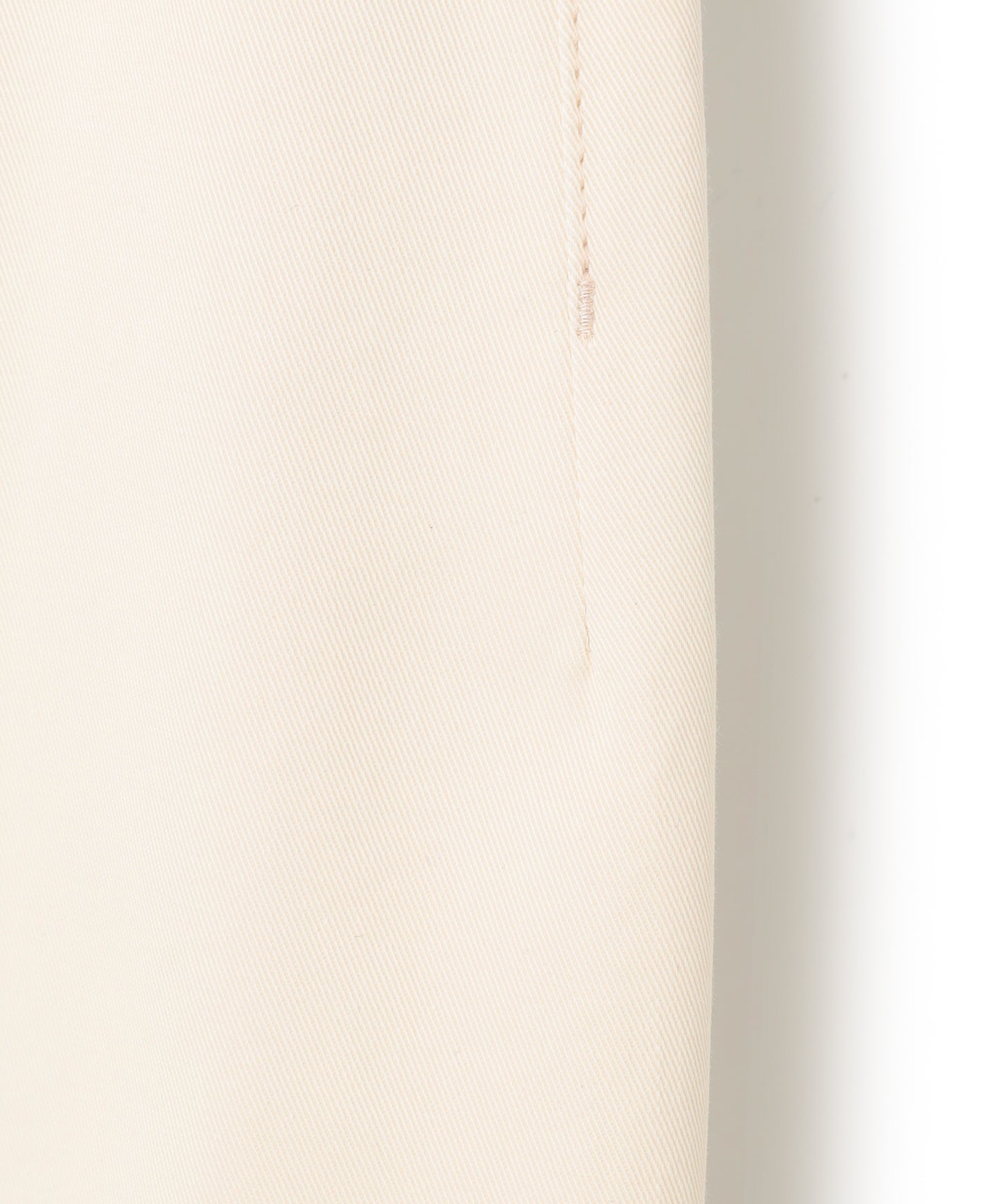 COTTON TWILL / WIDE STRAIGHT TSUTSUMU PANTS