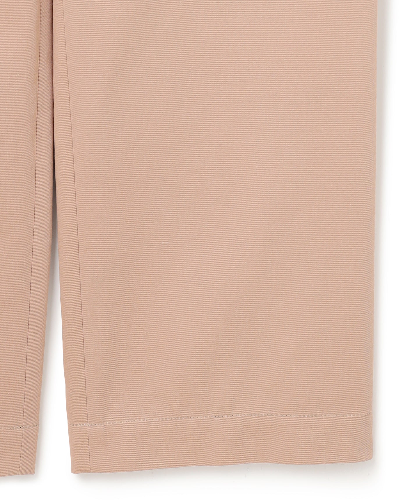 COTTON TWILL / WIDE STRAIGHT TSUTSUMU PANTS