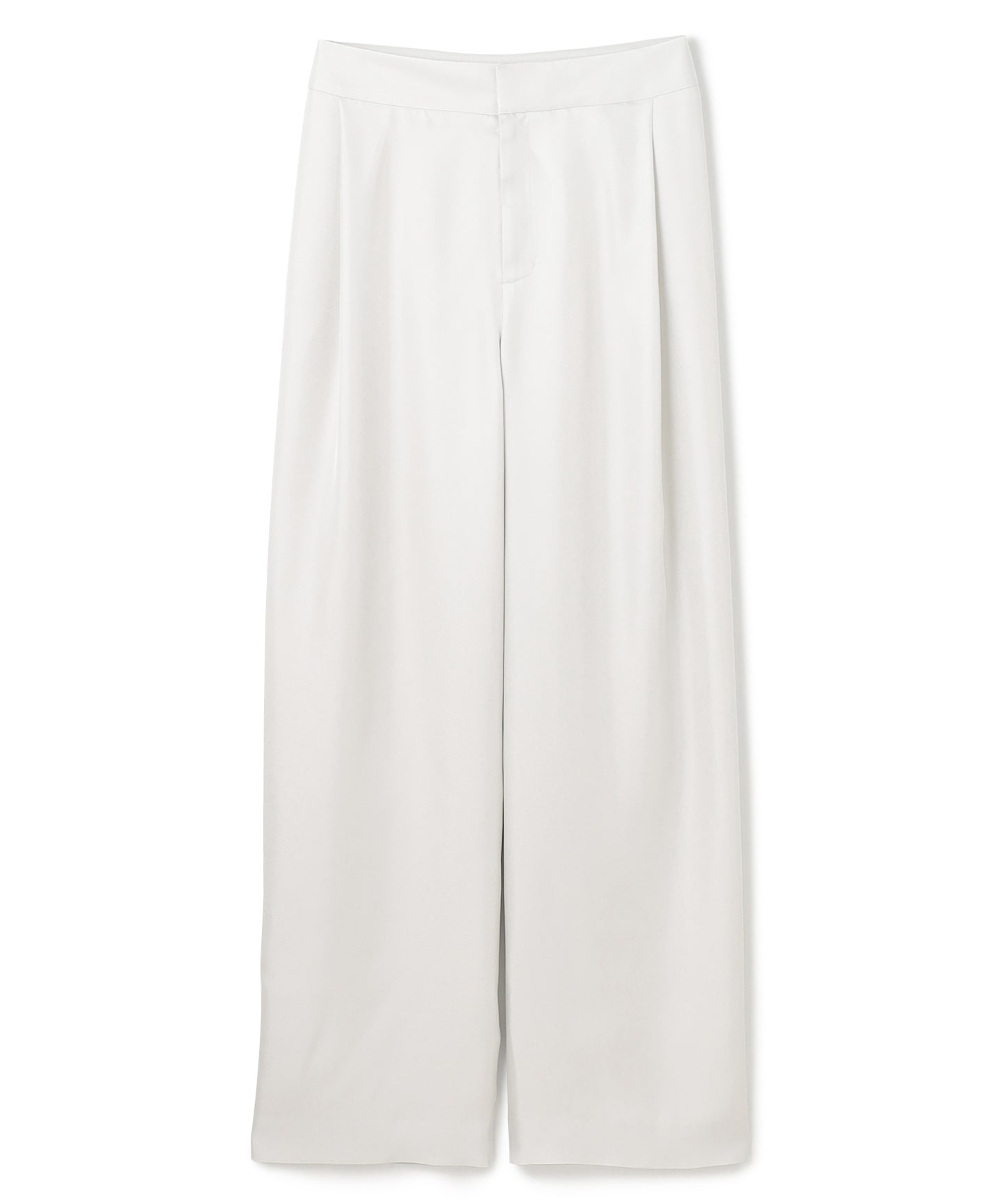 22MM SILK TWILL / SINGLE PLEATED TSUTSUMU PANTS
