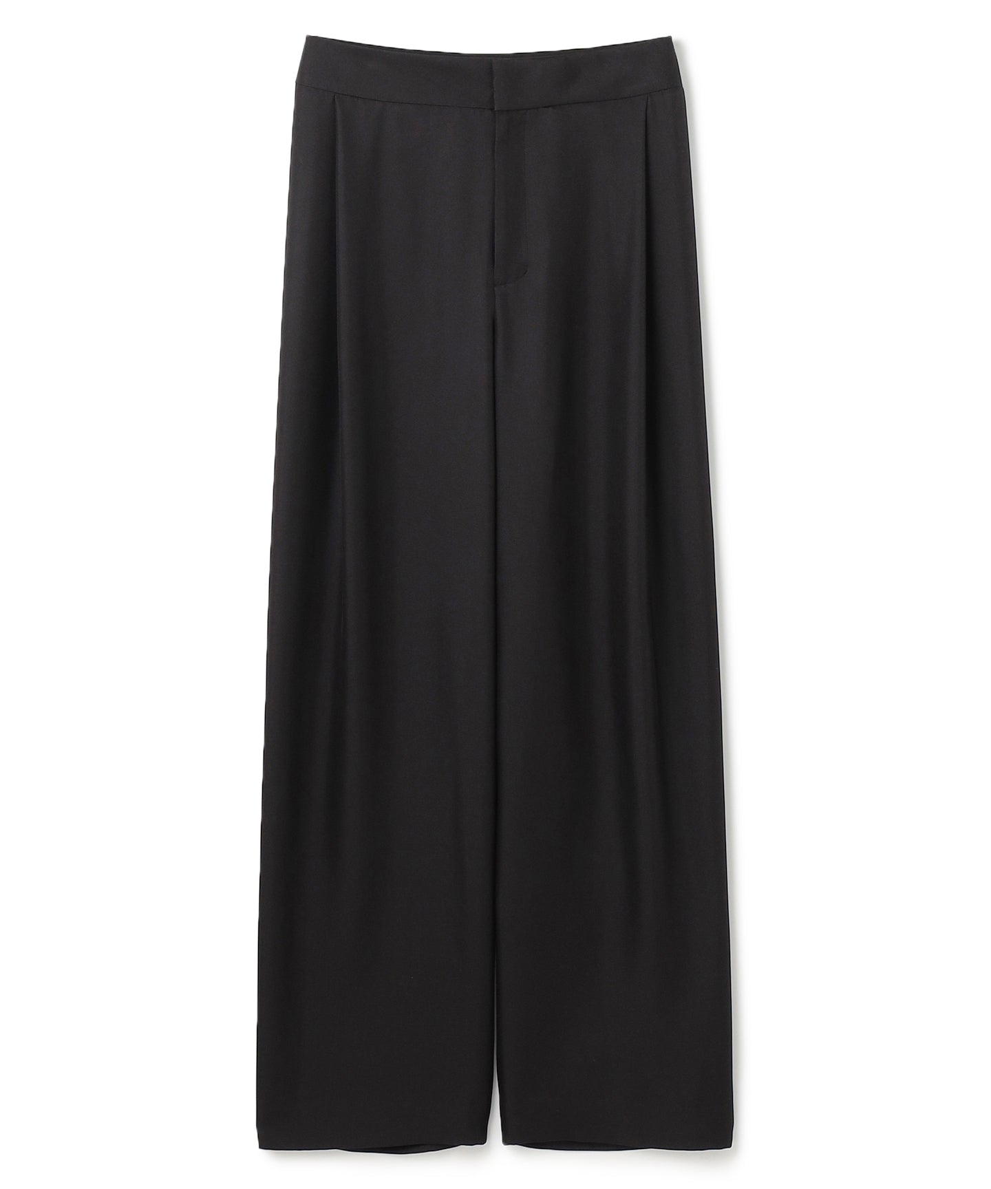 22MM SILK TWILL / SINGLE PLEATED TSUTSUMU PANTS