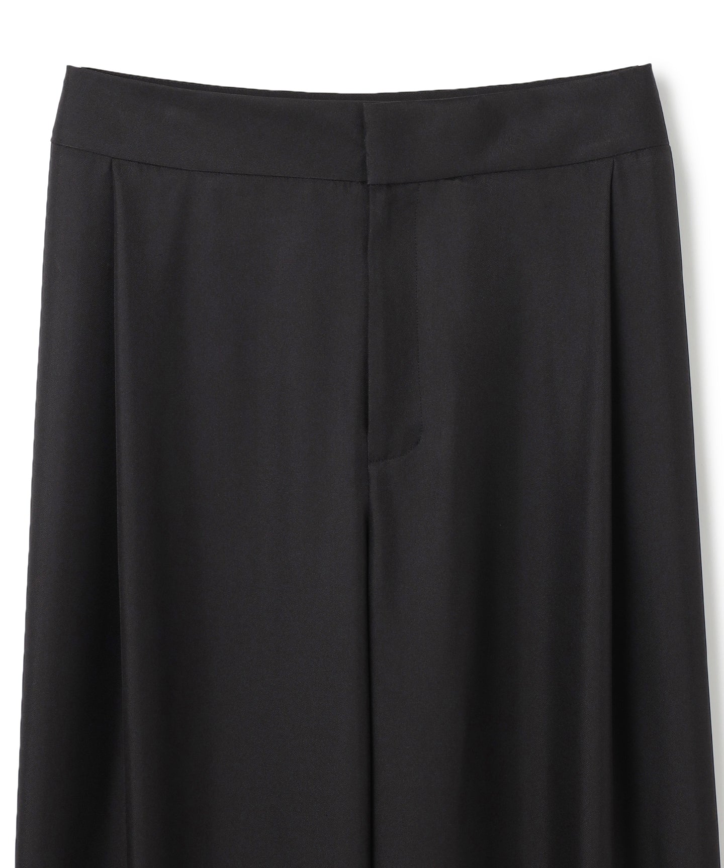 22MM SILK TWILL / SINGLE PLEATED TSUTSUMU PANTS