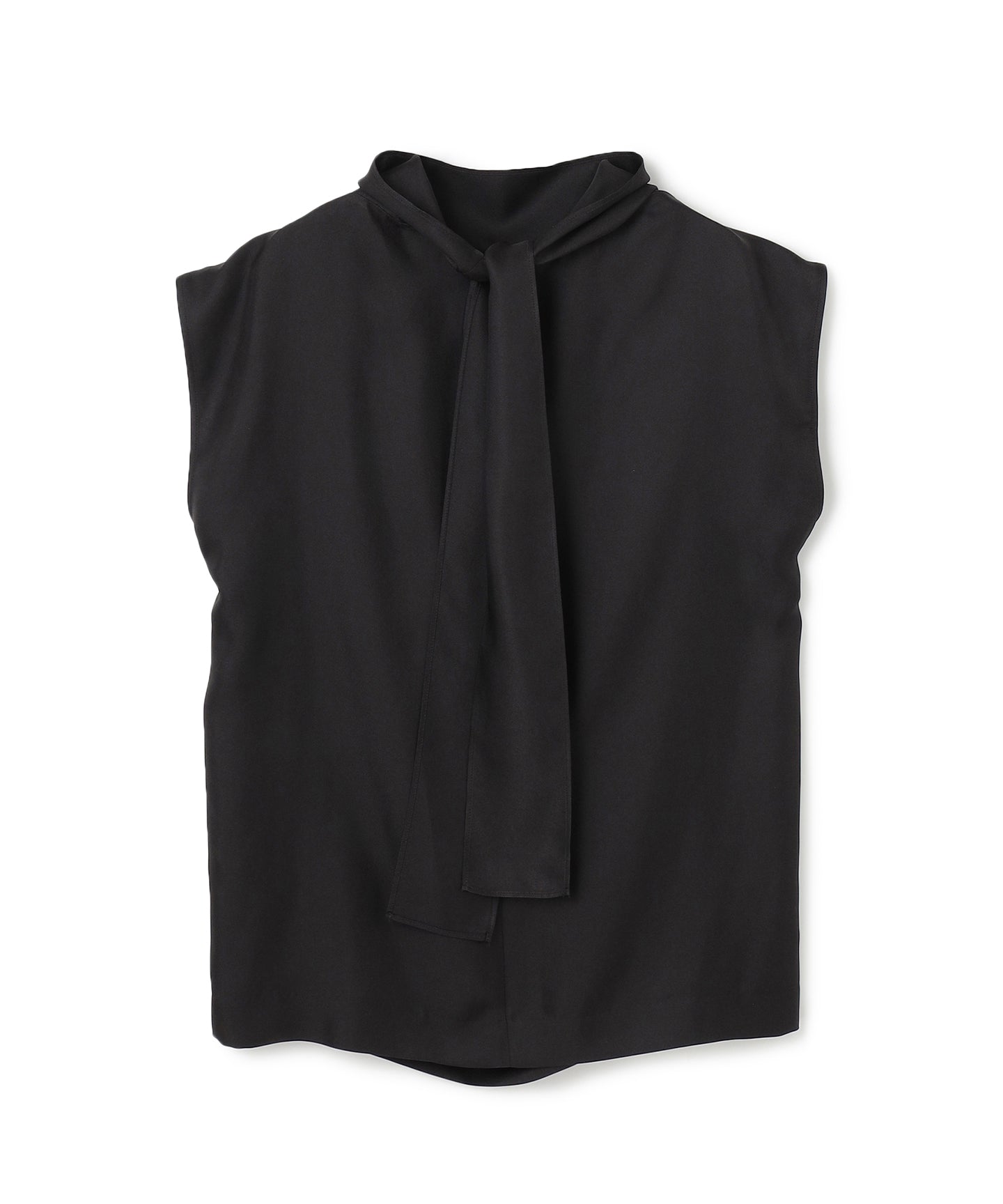22MM SILK TWILL / DRAPEY NECK BLOUSE