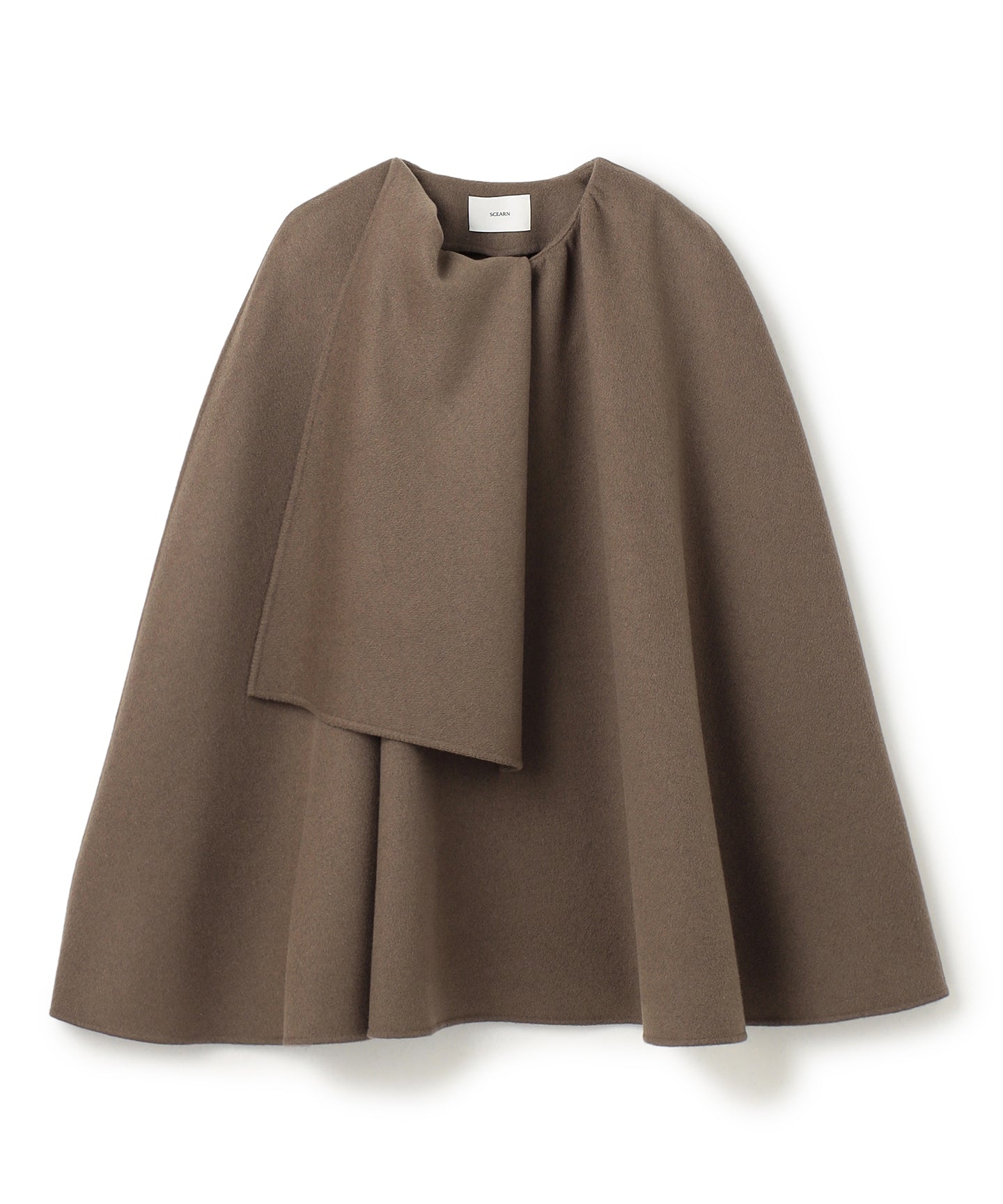 WOOL SPIBER DOUBLE FACE / CAPE