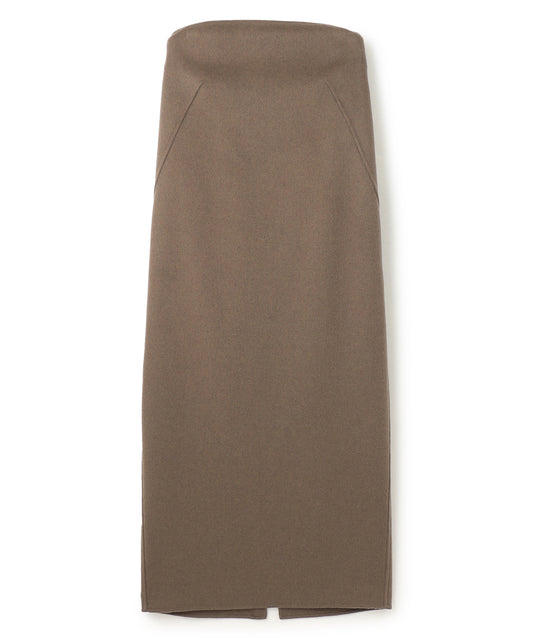 WOOL SPIBER DOUBLE FACE / DRESS