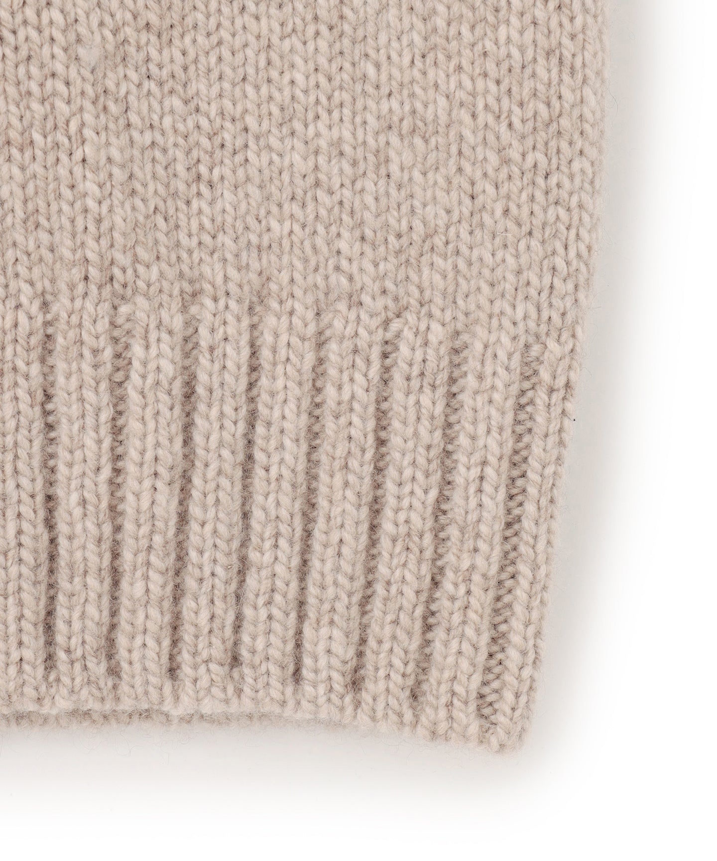 CASHMERE LOW-GAUGE KNIT / KNIT