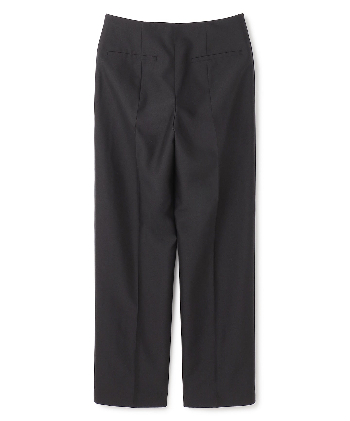 WOOL SILK / SLIM LEG PANTS