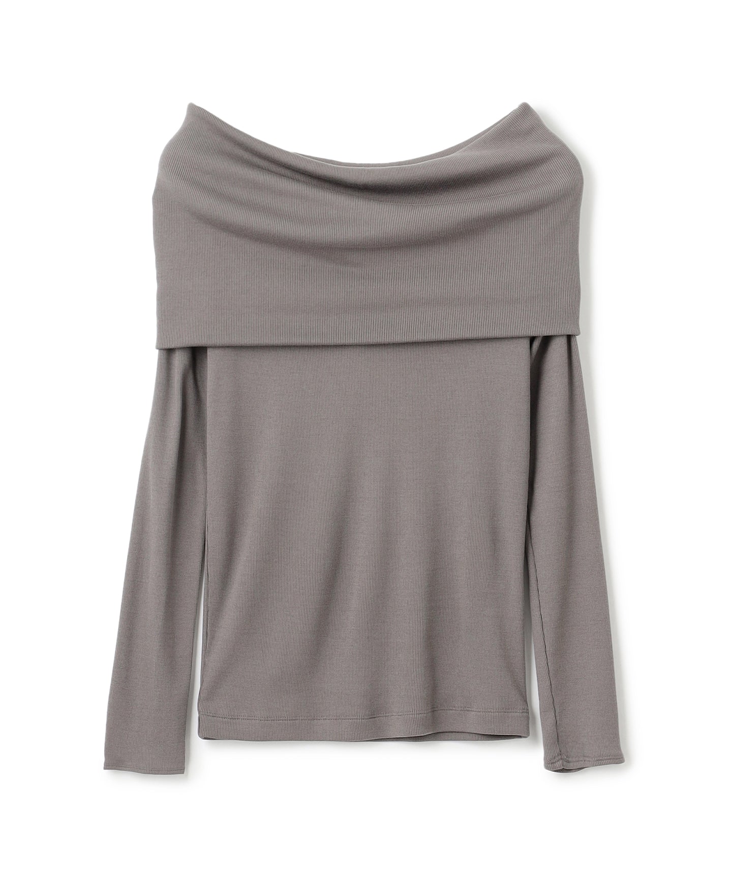 COTTON MODAL RIB / OFF SHOULDER TOPS