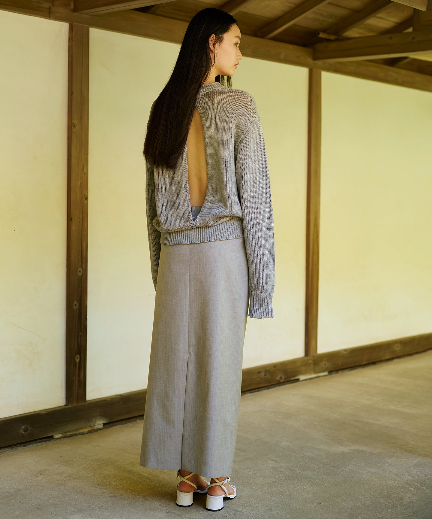 GIMA COTTON SILK WASHI / PULLOVER