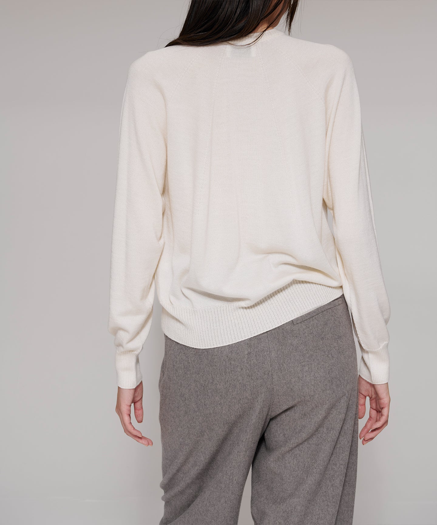CASHMERE SILK WHOLEGARMENT / CARDIGAN